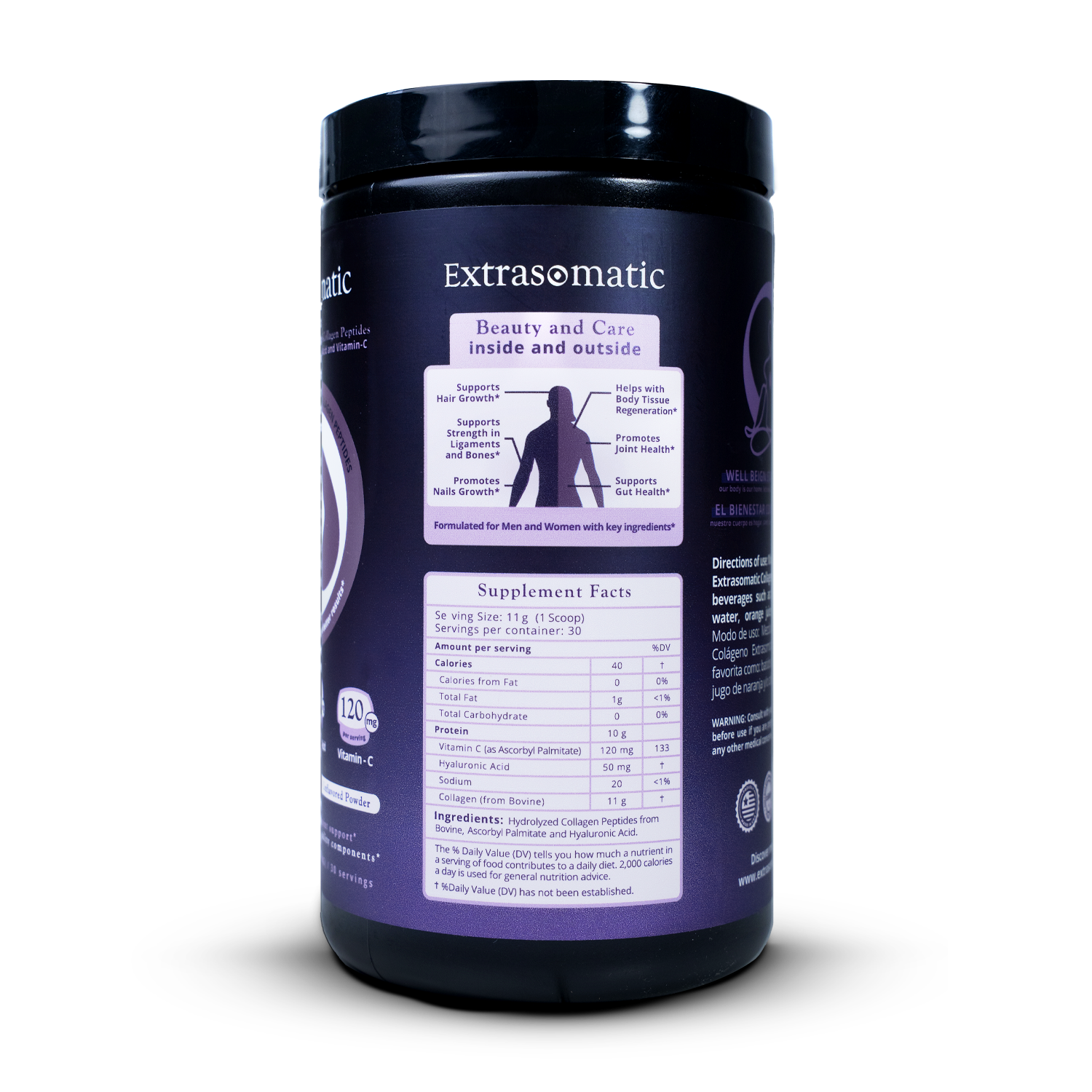 Bovine Collagen + Hyaluronic Acid & Vitamin-C