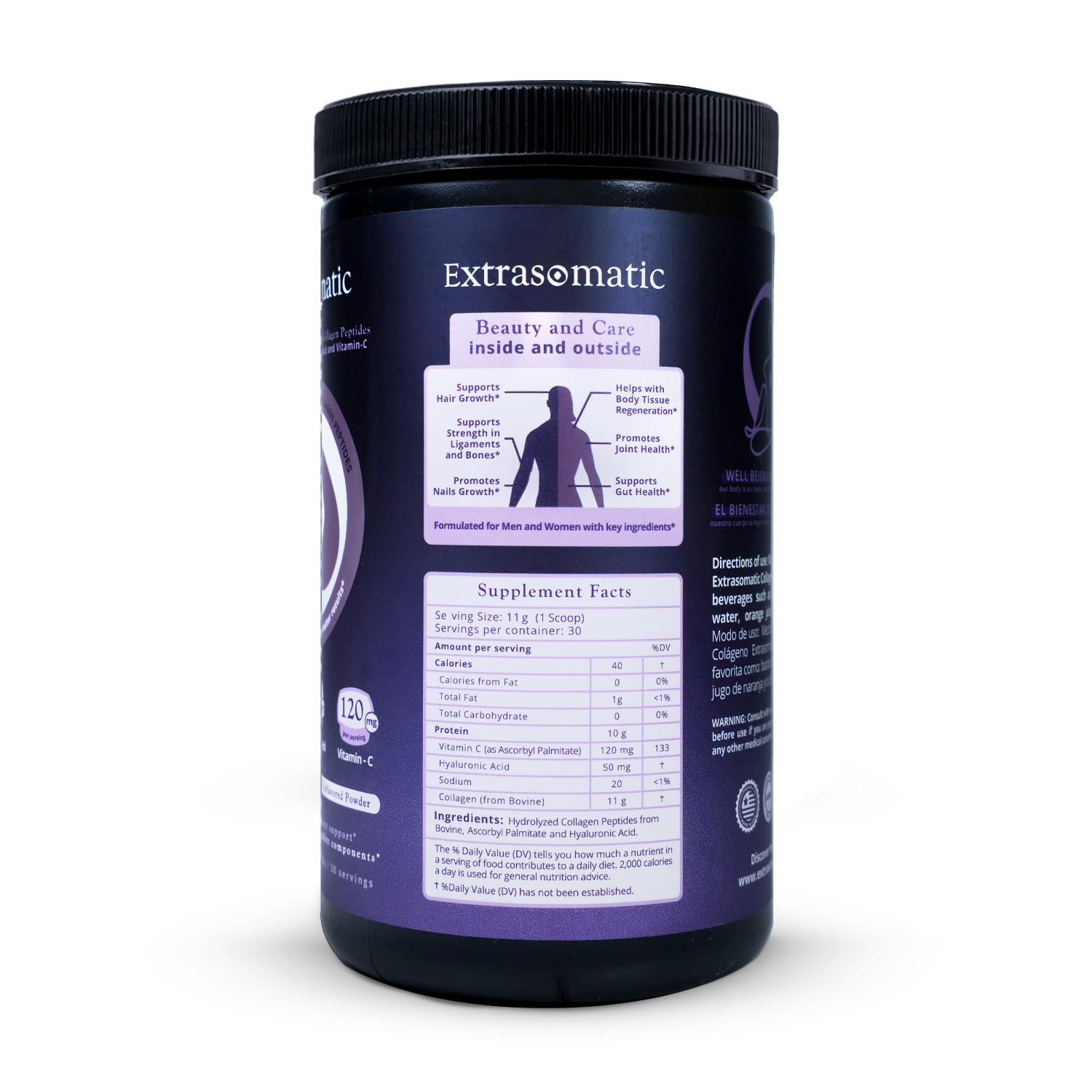 Bovine Collagen + Hyaluronic Acid & Vitamin-C